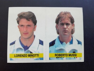 FIGURINE SUPERCALCIO PANINI 1994/95 P 14 MINOTTI/... ITALY NEW WITH VELINA NEW