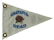 Custom Grateful Dead Rose Safety Triangle Safety Flag Kayak UTV Sailboat