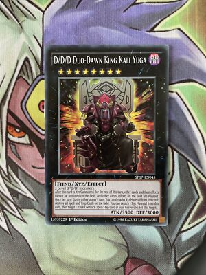 SP17-DE045 D/D/D Duo-Dawn King Kali Yuga Common 1. Auflage Near Mint YuGiOh C
