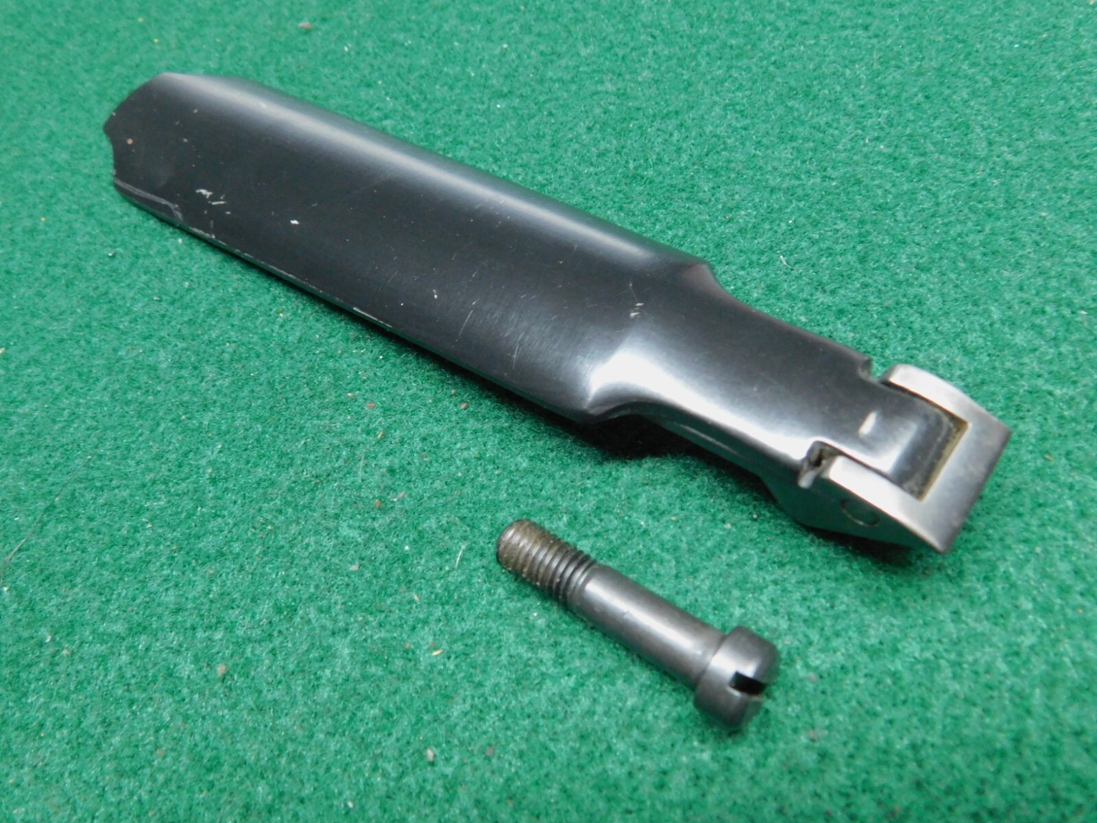 Ruger M77 Tang Safety Magazine Floor Plate & Hinge Black