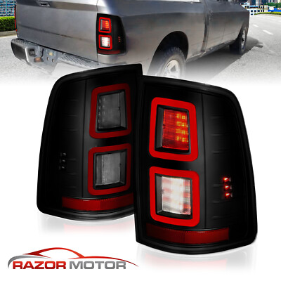 2009-2018 For Dodge Ram 1500/2010-2018 Ram 2500/3500 Smoke LED Brake Tail Lights