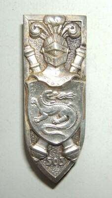 INSIGNE 503° REGIMENT DE CHARS DE COMBAT - 503° RCC - Drago | eBay