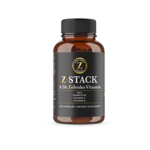 Z-STACK ZINC, QUERCETIN DIHYDRATE, VITAMIN C & D. une vitamine du docteur Zelenko Kosher