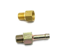 Brass Fuel Inlet fitting Carter YF, Rochester B, BC, Holley 1904.1 barrel carbs