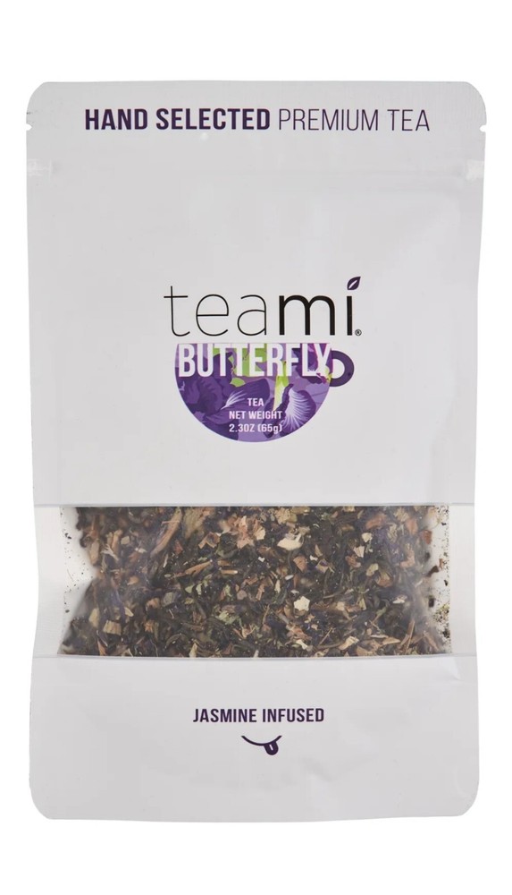 Teami Blends Teami Butterfly Tea Jasmine Infused Herbal Tea 2.3 oz/65g + Infuser