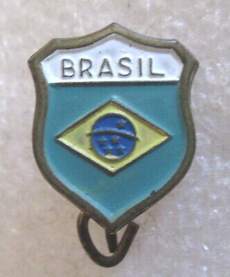 Country of Brazil Brasil Tourist Travel Souvenir Collector Pin