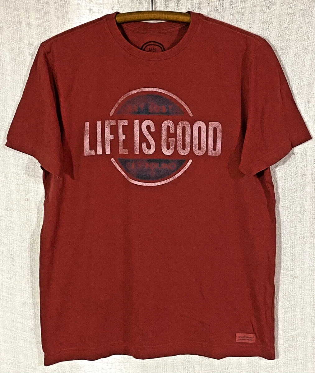 T-shirt art de la pêche à l'achigan homme grand vivre la vie