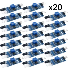 IR Infrared Obstacle Avoidance Sensor Module for Arduino Smart Car Robot 20pcs