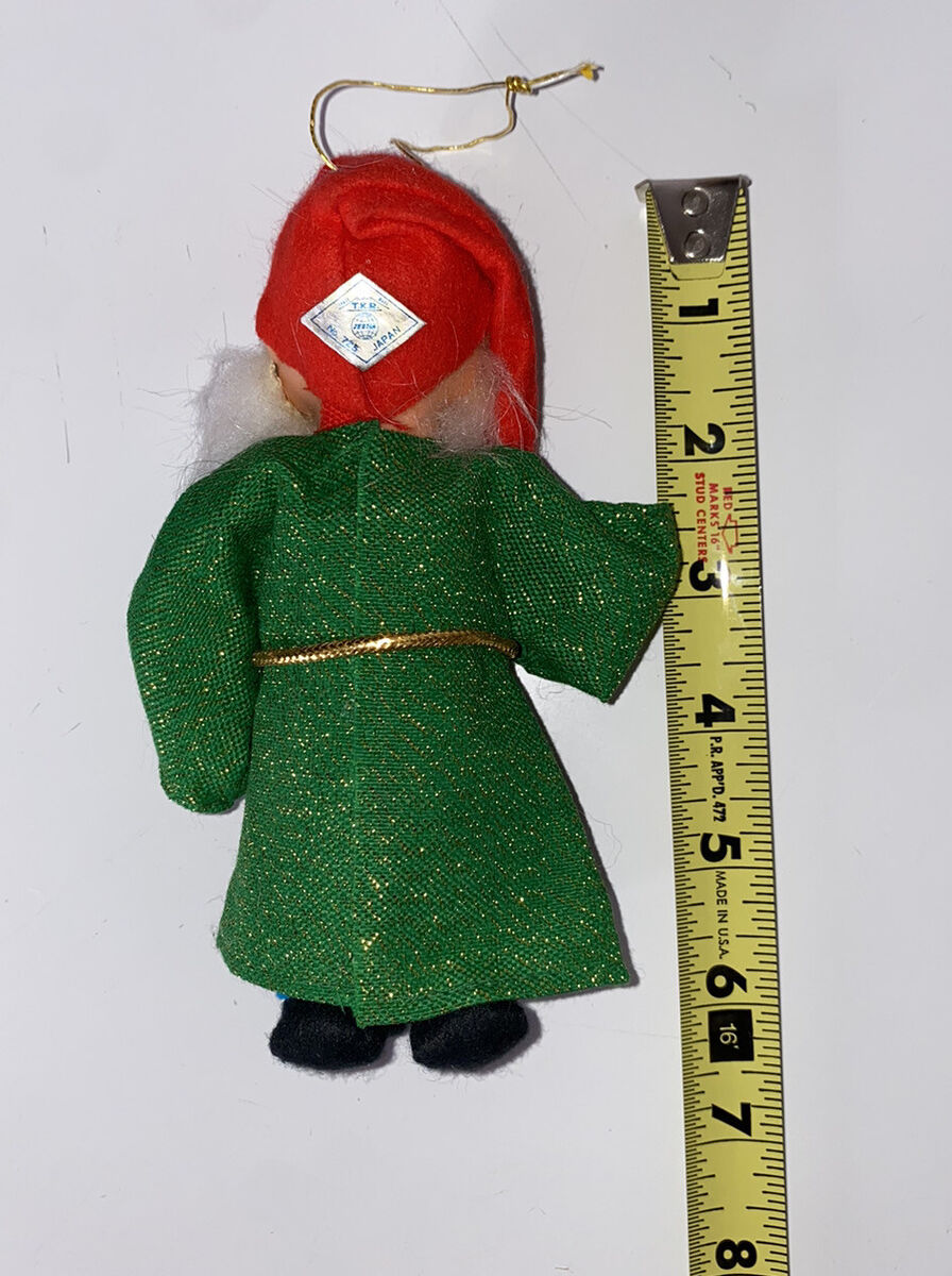 Vintage Large Felt 6” JESTIA T.K.R. No. 725 Christmas Elf Vintage Large Felt 6” JESTIA T.K.R. No. 725 Christmas Elf