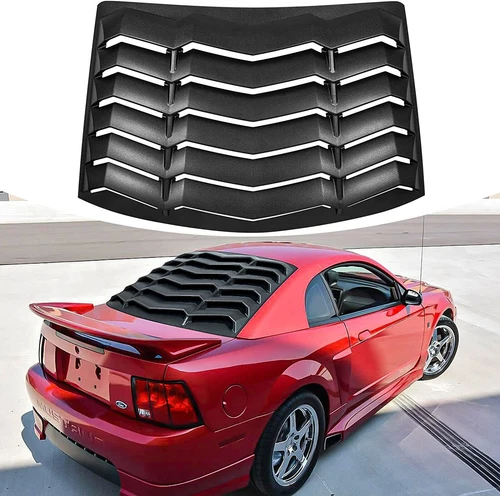 Rear Window Louver for Ford Mustang 1994-2004 Windshield Cover GT Lambo Style