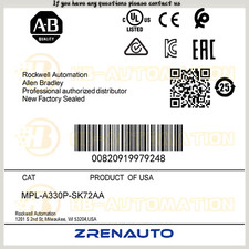 NEW MPL-A330P-SK72AA AB MP-Series MPL 240V AC Rotary Servo Motor CGPL