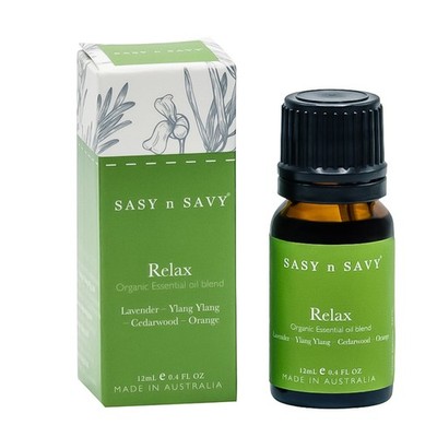 Relax Organic Essential Oil Blend 12mL
