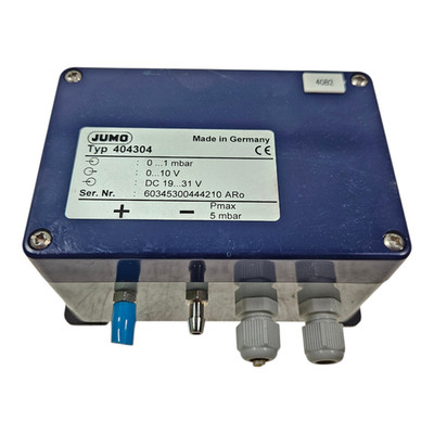 Jumo Typ 404304 Differenzdrucksensor Gebraucht