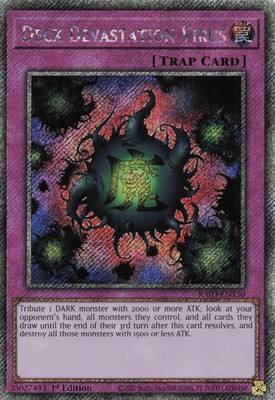 Yugioh Deck Devastation Virus RA03-EN150 - Platinum Secret Rare
