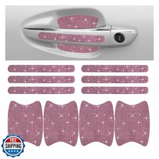 JOYCOURT 10PCS Bling Car Door Handle Anti-Scratch Sticker, Univer