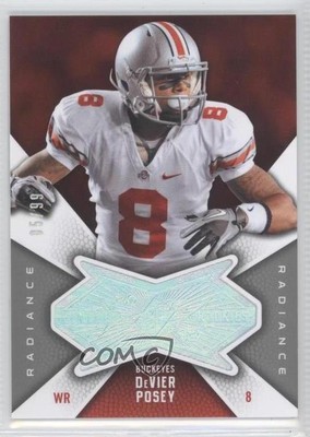 2012 SPx Finite Rookies Radiance 5/99 DeVier Posey #F-DP RC 0c2