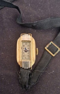 OR A FONDRE MONTRE OR ET ARGENT TÊTE D'AIGLE