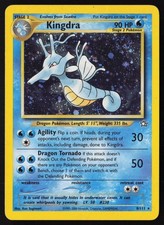 Kingdra - 8/111 - Holo Rare - Neo Genesis - Pokemon Card - LP