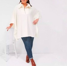 Lane Bryant  Relaxed Sweater-Collar  Poncho Size 14/16 NWT