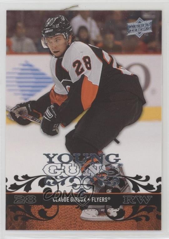 2008-09 Upper Deck Young Guns Claude Giroux #235 d9r