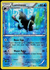 Lumineon 19/119 Phantom Forces - Reverse Holo Pokemon NM/M (Uncommon)