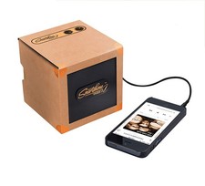 Smart Phone Speaker Box, AUX compatible, wired for iPhone/Android and Copper