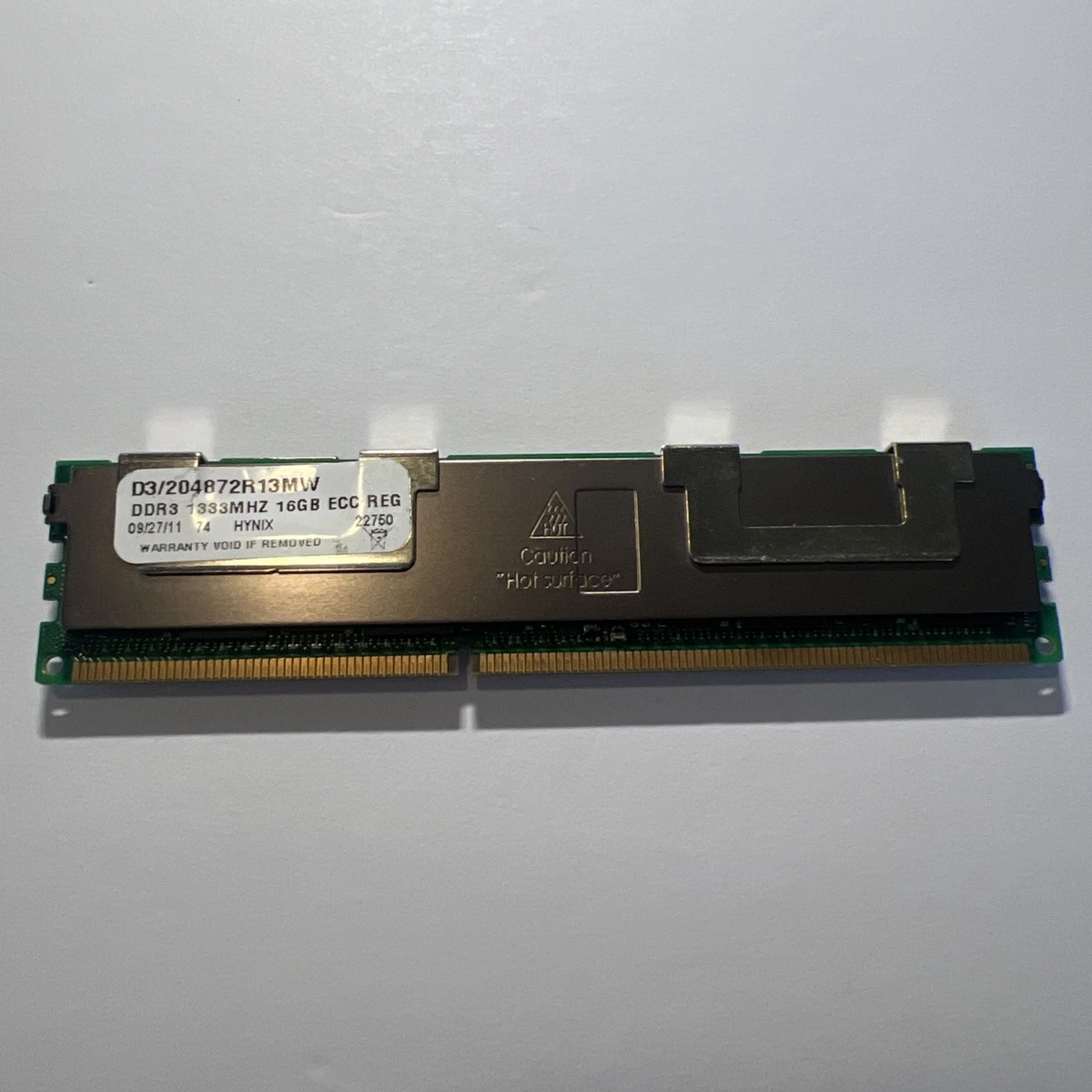 16 GB (4X 4 GB) DDR3 ECC REG. 2Rx8 PC3 1333 Memoria Per DELL - Foto 12