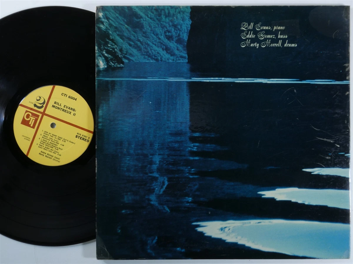 BILL EVANS Montreux II CTI LP VG+ gatefold b
