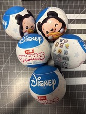 LOT OF 5 Zuru Disney Snackles Character 5-inch Plush Collectible Mystery Plush