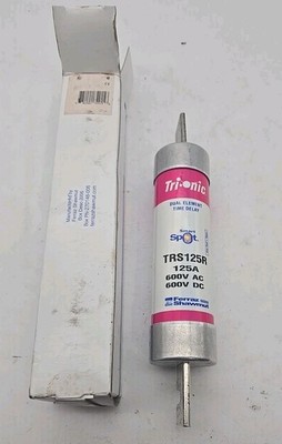 FERRAZ SHAWMUT TRS125R TRI-ONIC Fuse 125 Amp 600V (B7)