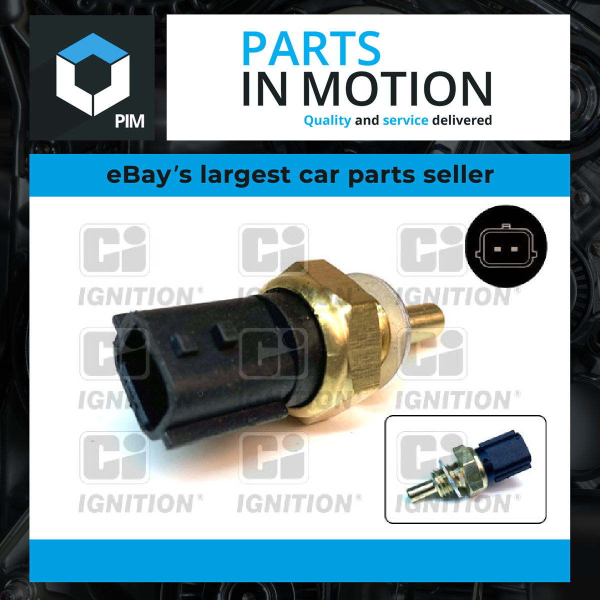 Coolant Temperature Sensor XEMS261 CI Sender Transmitter 2263000Q1P 2263000Q2D