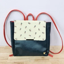 Disney Mickey Mouse Bioworld Back Pack Purse Faux Leather