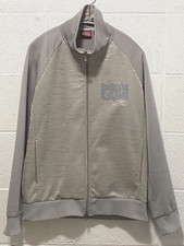 Vintage Onitsuka Tiger Men's Track Jacket Grey/Silver -preowned-
