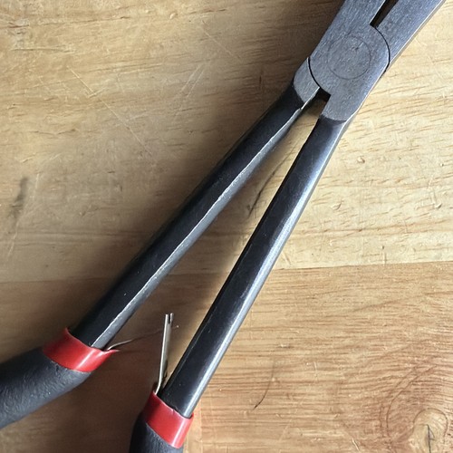 Mac Tool 11" Long Reach Duck Bill Pliers Black Handle P11LRDB - 第 14/15 張圖片