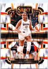 2024 Panini Select WNBA #55 Haley Jones Prizms Silver Flash