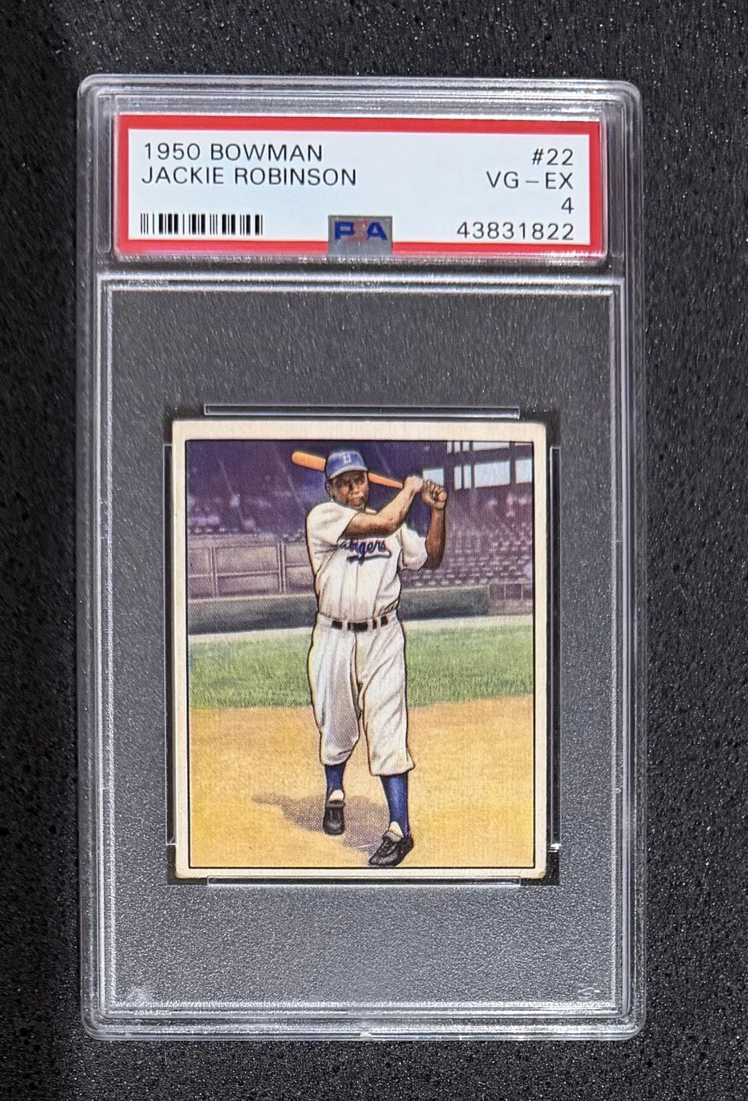 1950 Bowman - #22 Jackie Robinson - PSA 4
