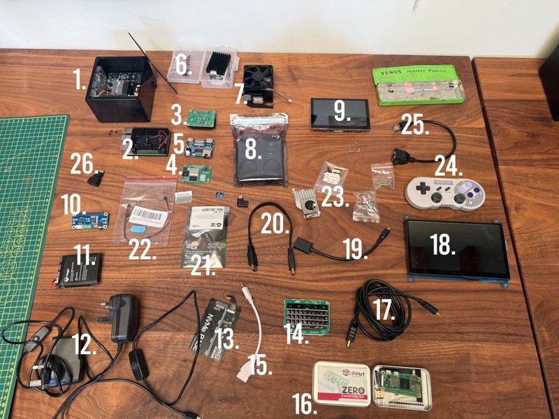 Raspberry PI MEGA-BUNDLE - 5x various Rasperry Pi's including Pi5 / CM5 SEE LIST