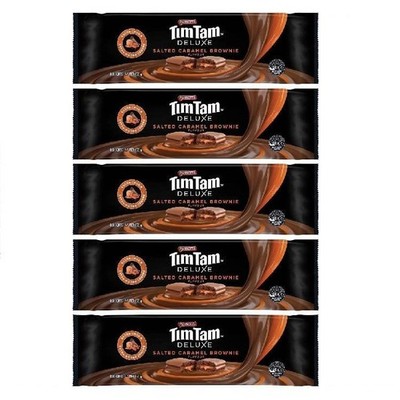 Tim Tam Salted Caramel Brownie Biscuits Pack of 5