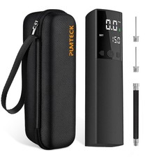 Electric Ball Pump with Case , Smart Air Pump Portable Fast Ball Inflation w...