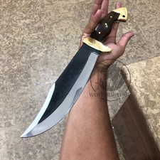 14 Custom Made High Carbon Steel Blade Bowie Knife For Hunting, Gift For Him