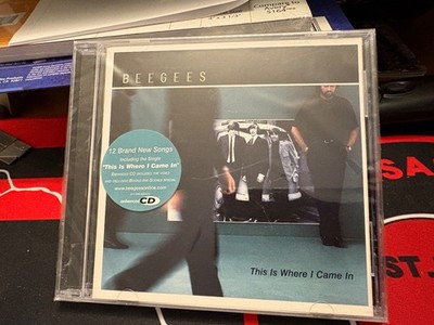 The Bee Gees This Is Where I Came In CD 2001 Universal 314-543-626-2 Sealed