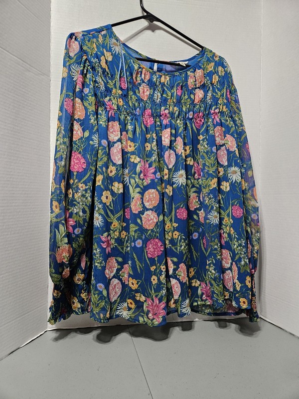 Terra & Sky Size 0X 14W Multicolored Flower