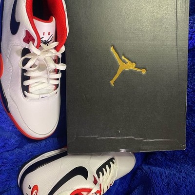 Jordan Flight Club '91 White/Black/Gym Red Sneakers