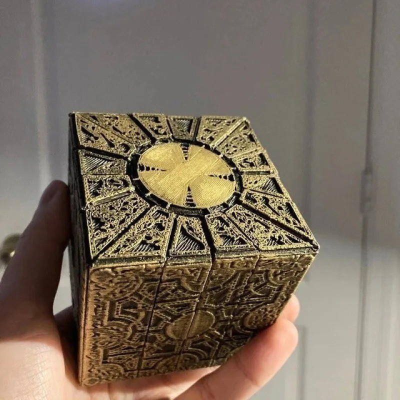 Hellraiser Puzzle Box 1:1 Moveable Lament Configuration Cube Horror Prop Toy