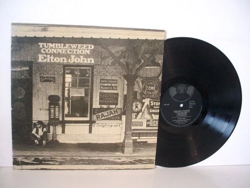ELTON JOHN Tumbleweed Connection Original UK LP DJM DJLPS 410 TRANSLUCENT VINYL