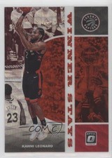 2019-20 Panini Donruss Optic Winner Stays Red Wave Prizm Kawhi Leonard #8 2d8