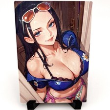 One Piece Nico Robin Sexy Anime Waifu Girl Doujin Lewd Goddess Story Art Card