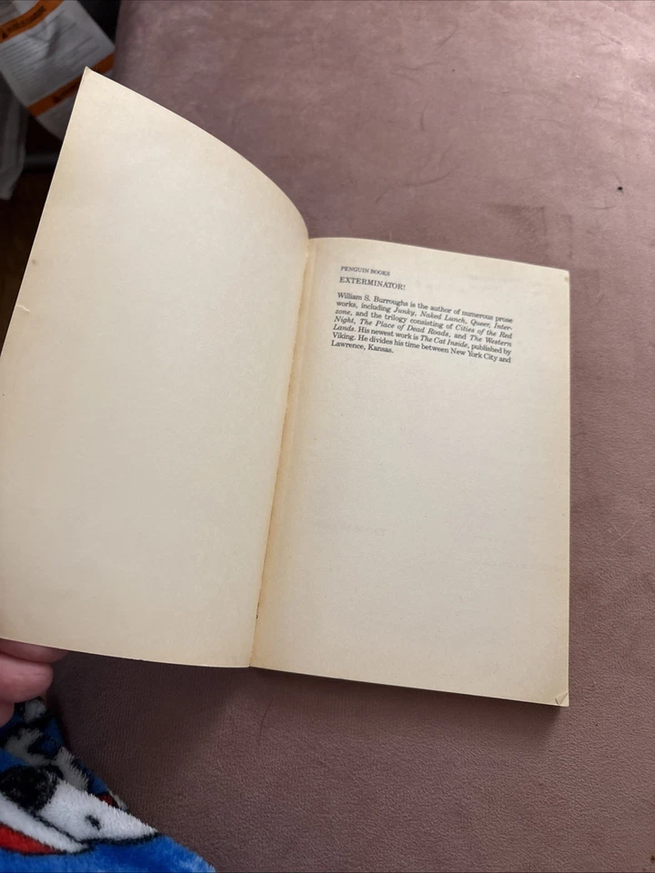 Exterminator! By William S. Burroughs (1974, Trade Paperback) Foto 4 de 4