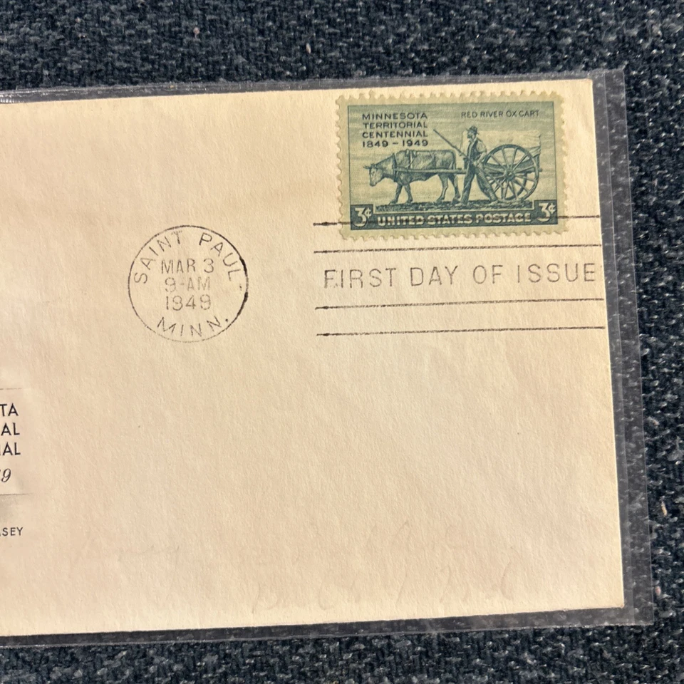 U. S.Stamp FDC- 981  - Minnesota Territory   -  Art Craft   - Image 3 of 4