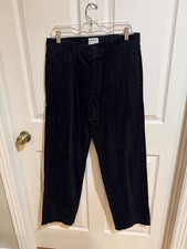 Todd Snyder Men s Black Wide Wale Corduroy Pants Sz 31/32. New. Box54